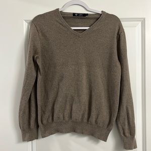 Jcrew Vneck cotton & cashmere